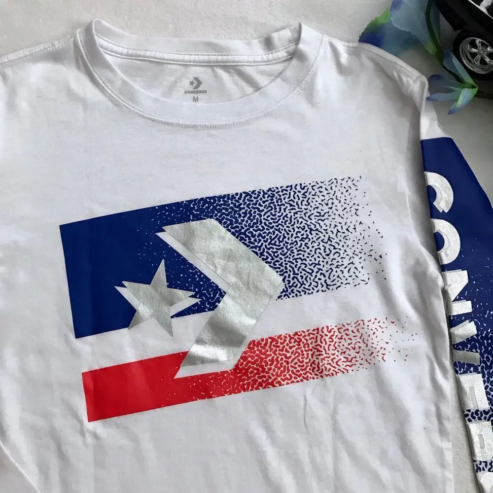 Converse and Reebok New Long Sleeves Top Bundle Boys M (10-12)